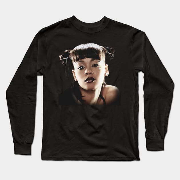 Left Eye Original Aesthetic Tribute 〶 Long Sleeve T-Shirt by Terahertz'Cloth